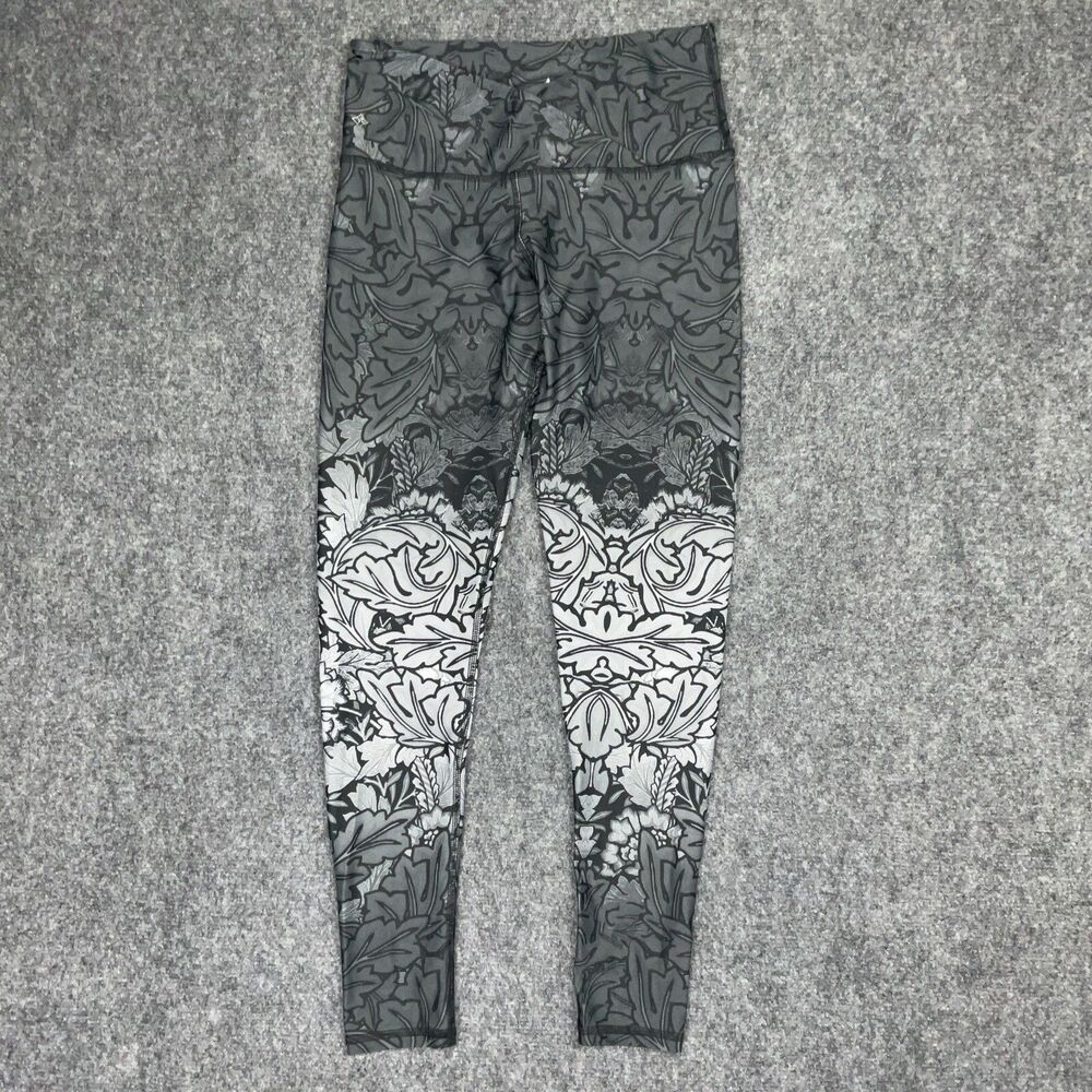 Nux Pants Womens Size S  Gray leggings Ankle Gym workout Yoga